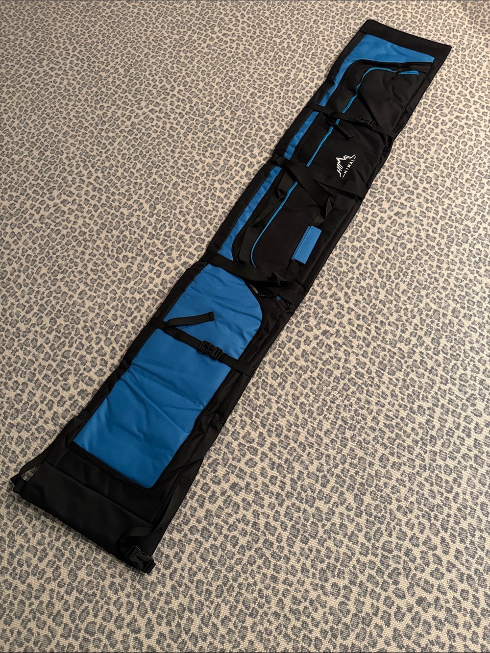 Himal Blue & Black Travel Ski Bag